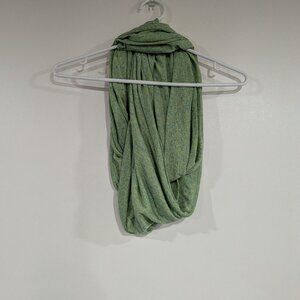 Gap Space Dye Infinity Scarf Green Blue One Size